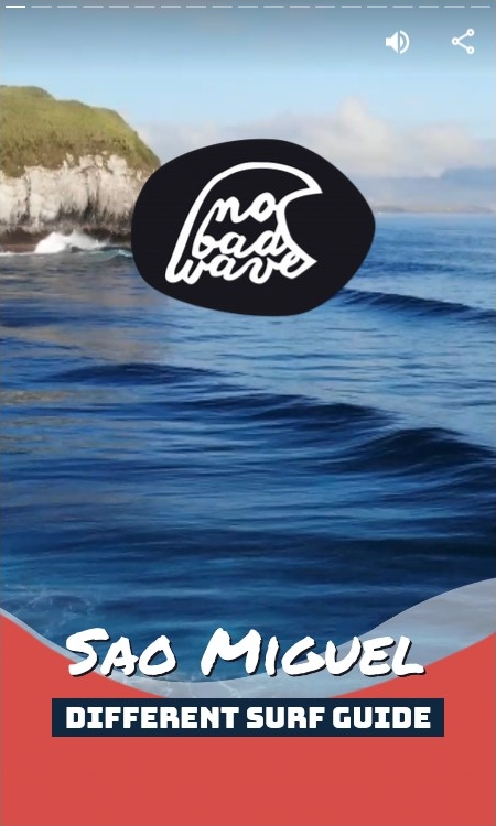 Sao Miguel surf guide cover